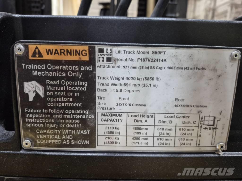 Hyster S 50 FT Viljuškari - ostalo