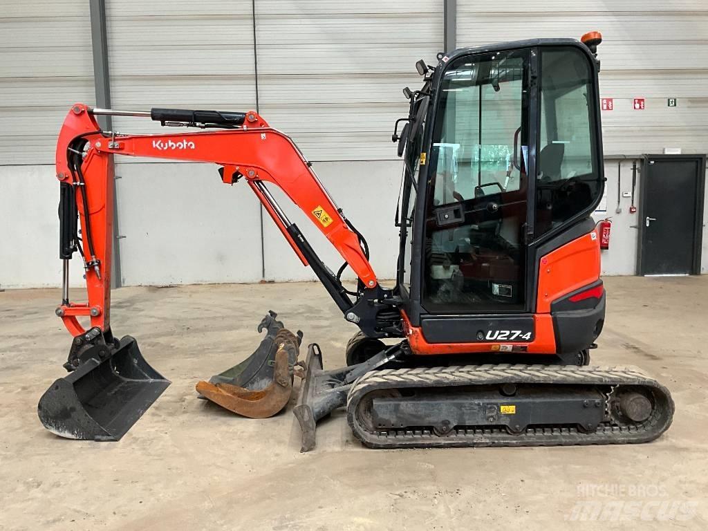 Kubota U 27-4 HI Mini bageri < 7t