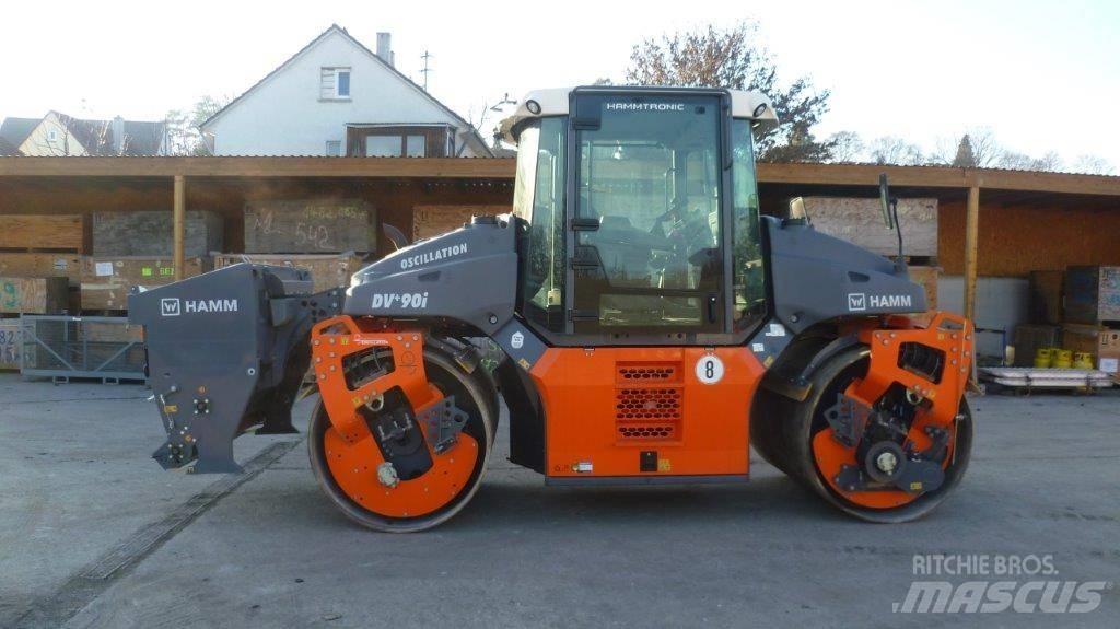Hamm DV+ 90i VO-S Valjci sa duplim bubnjem