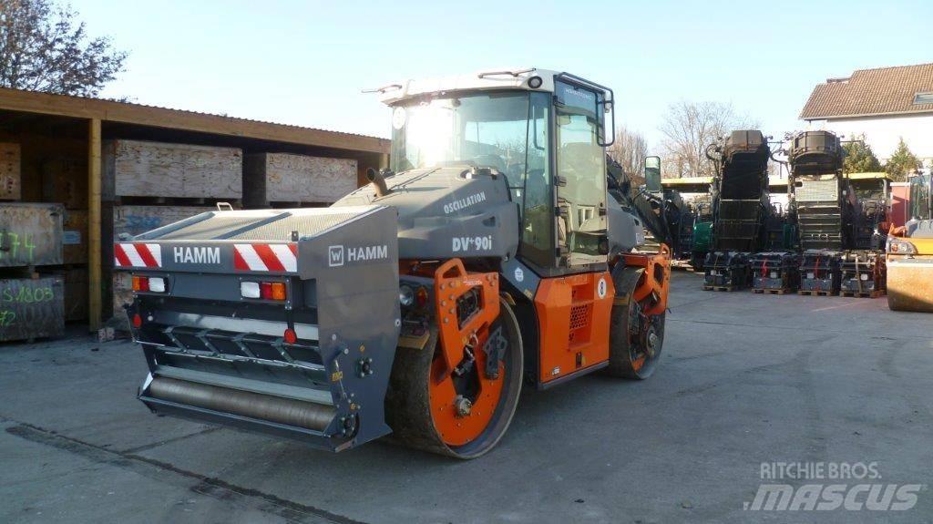 Hamm DV+ 90i VO-S Valjci sa duplim bubnjem