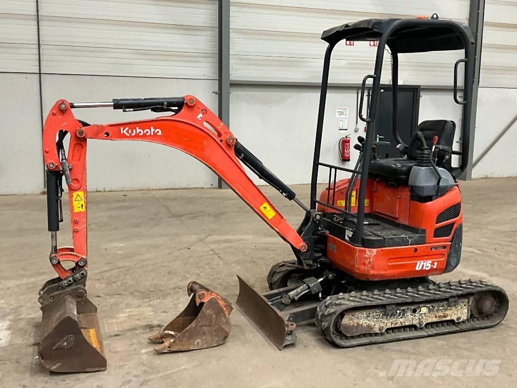 Kubota U 15-3 Mini bageri < 7t
