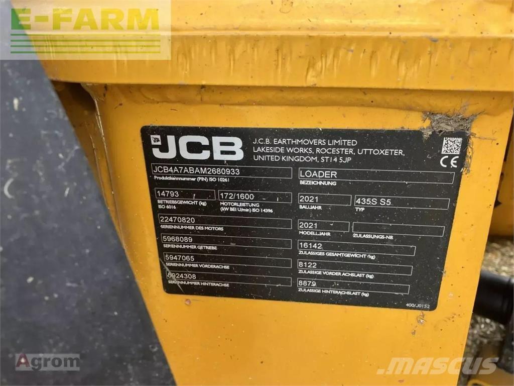 JCB 435 s agri Mini bageri < 7t