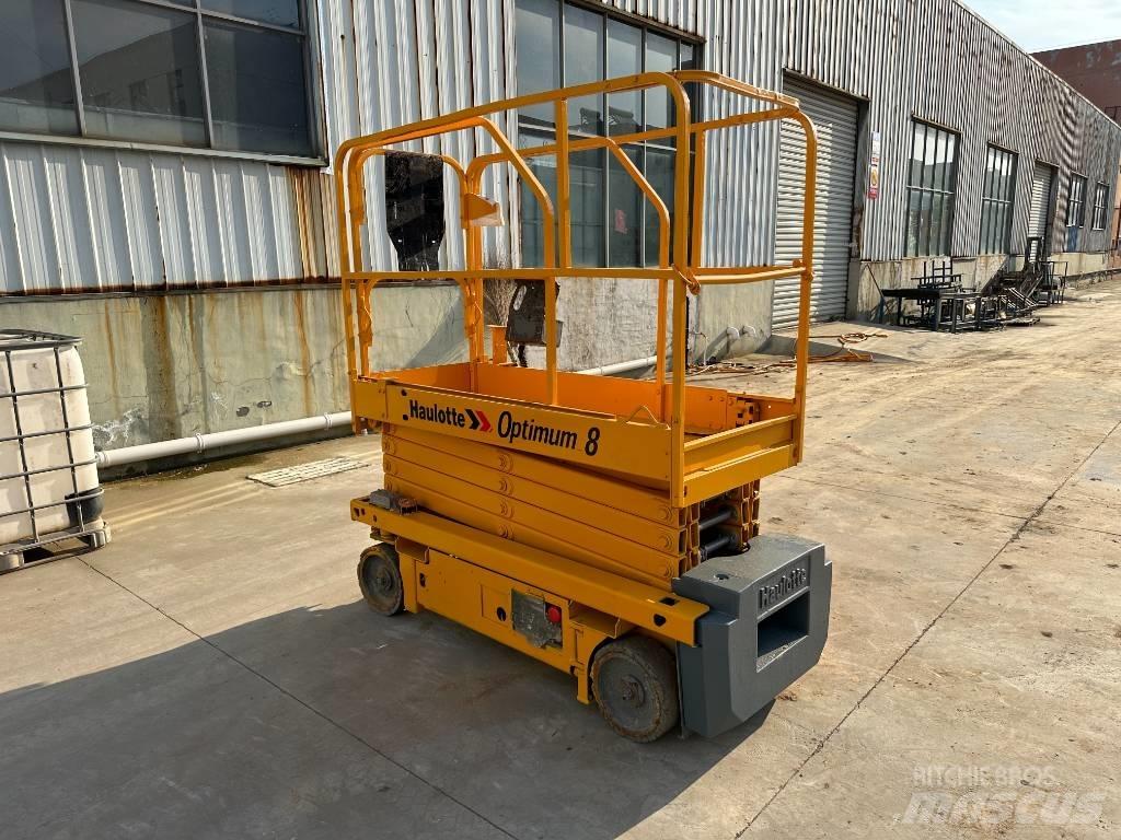 Haulotte OPTIMUM 8 Makazaste platforme