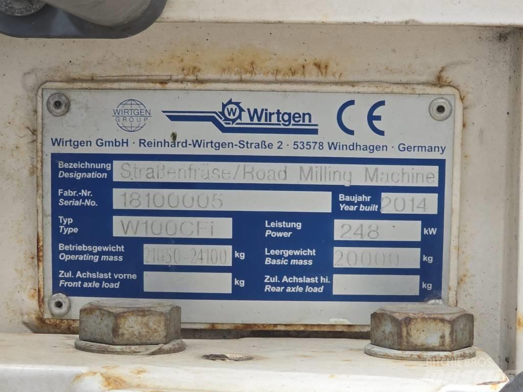 Wirtgen W 100 CFI Freze za asfalt