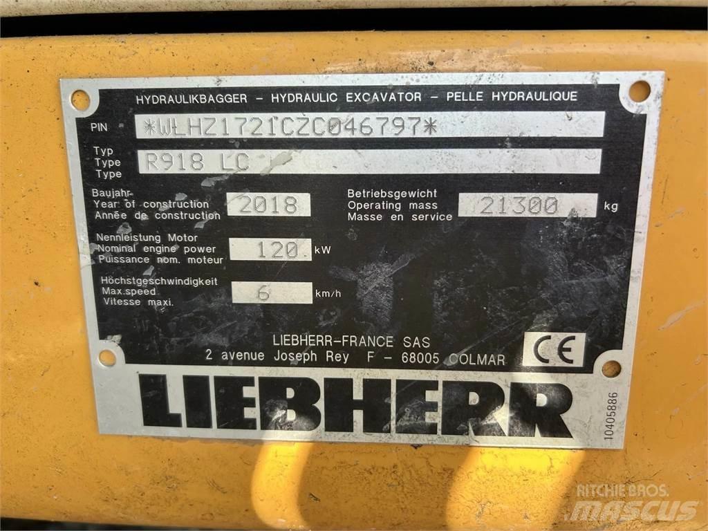 Liebherr R918 LC Bageri guseničari