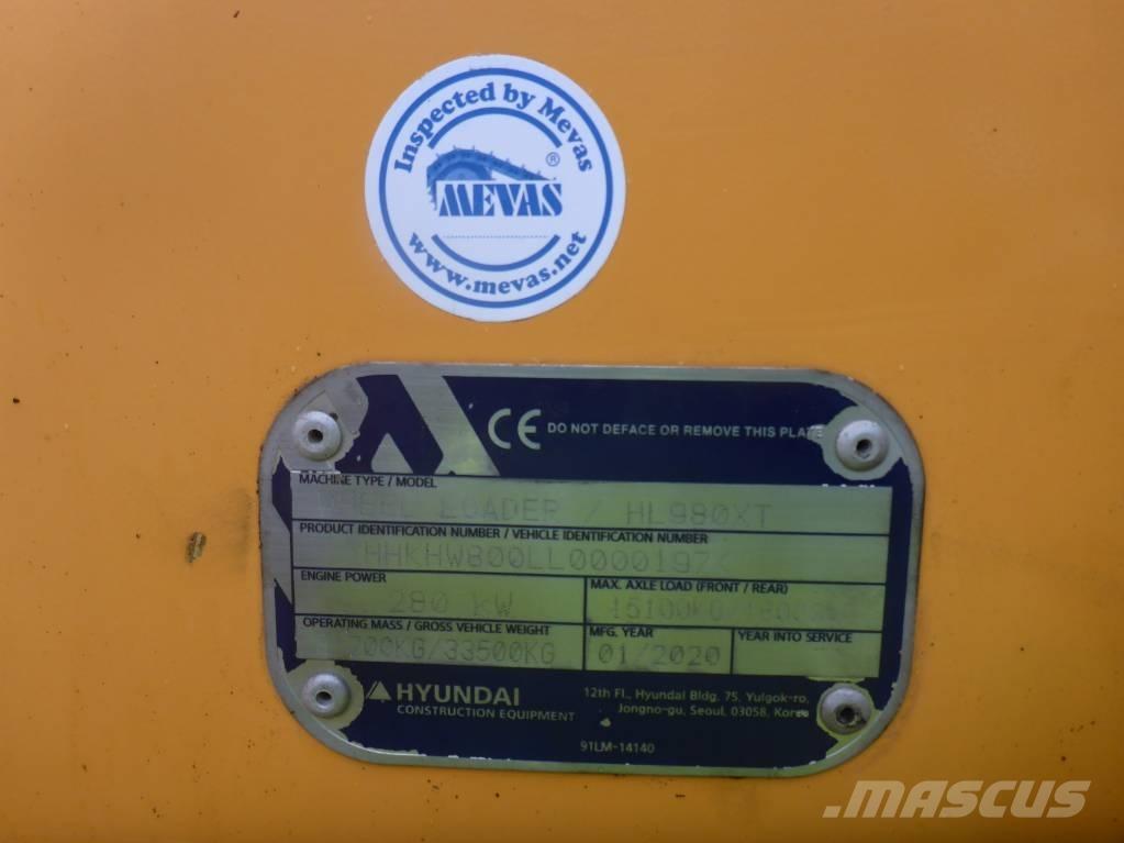 Hyundai HL980XT Utovarivači na točkove