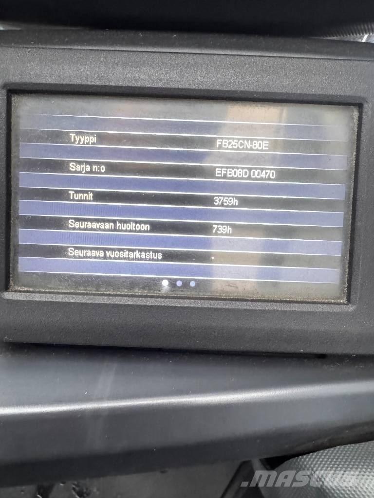 Mitsubishi FB 25 CN Električni viljuškari