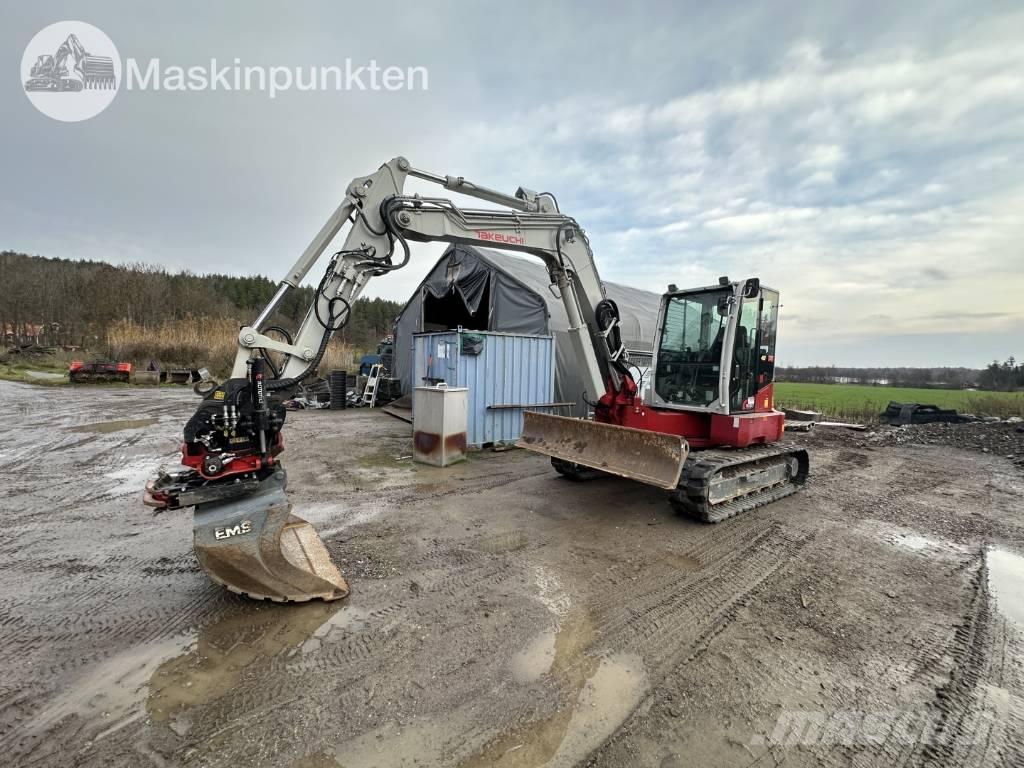 Takeuchi TB 280 FR Midi bageri 7t – 12t