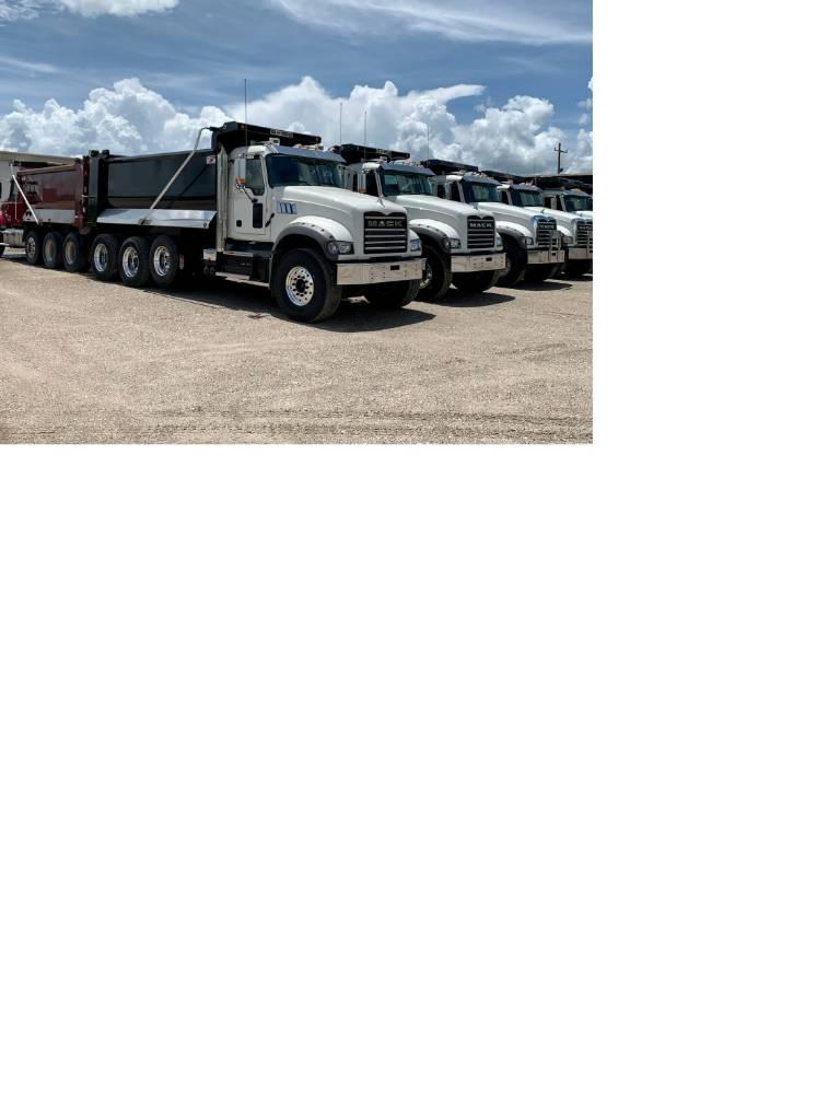 Mack Tri Axle Dump Kiperi kamioni