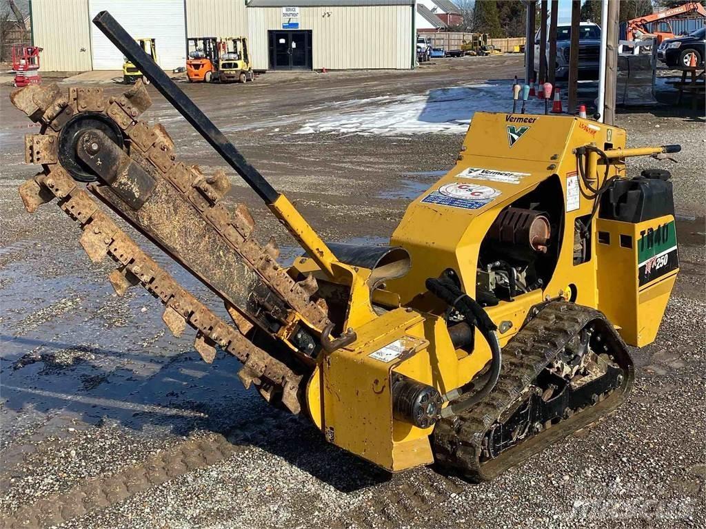 Vermeer RTX250 Rovokopači freze za kanale Trenčeri