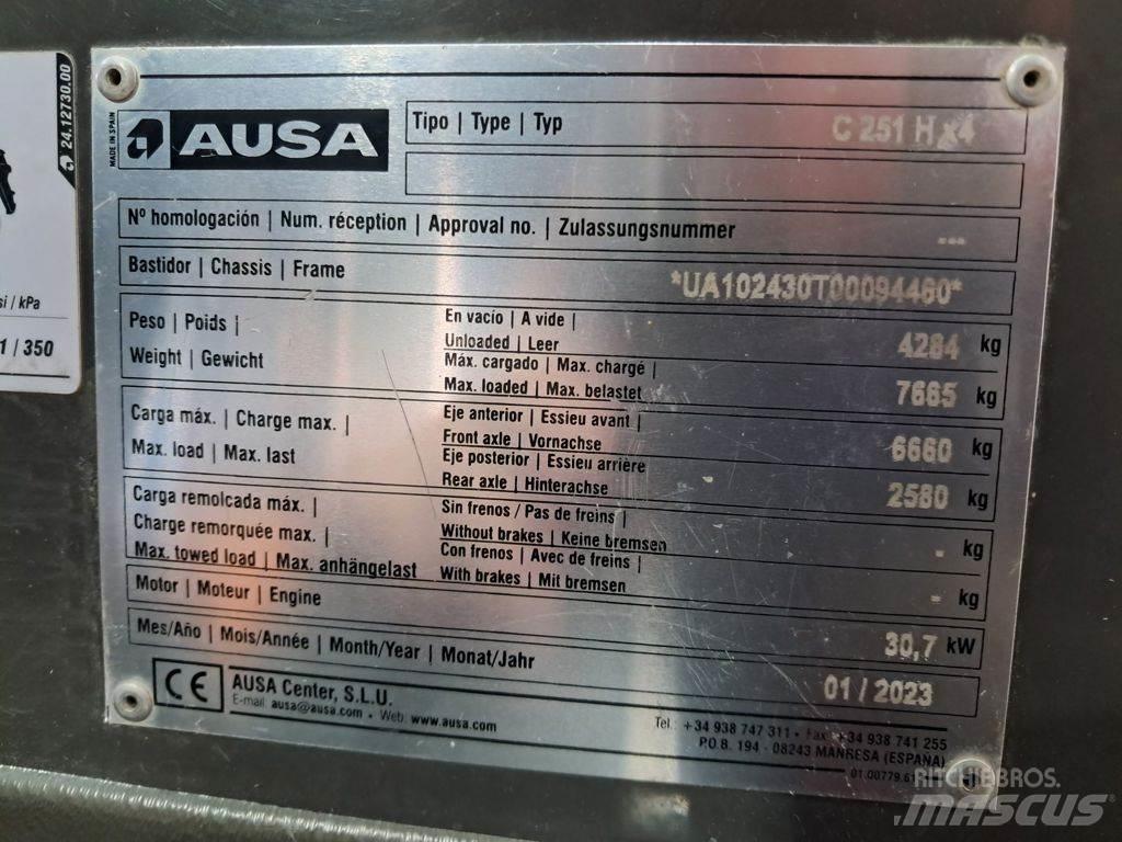 Ausa C251 HX4 Vanterenski viljuškar