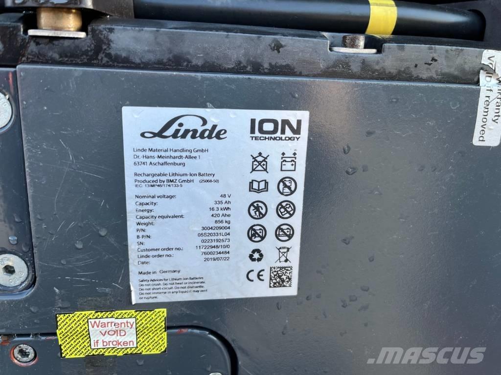 Linde E 16 P Li-ION Električni viljuškari