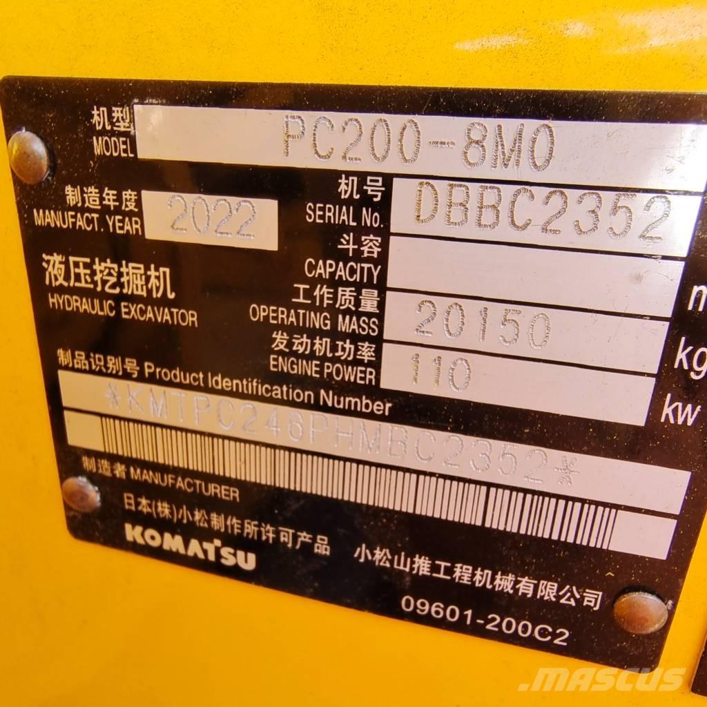 Komatsu PC 200 Bageri guseničari