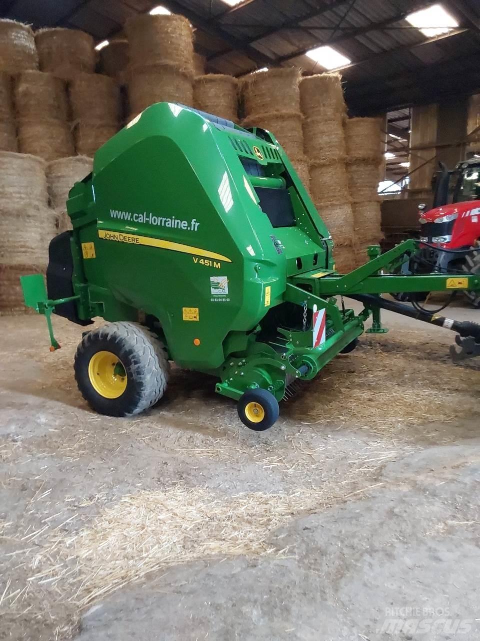 John Deere V 451 M Prese/balirke za rolo bale