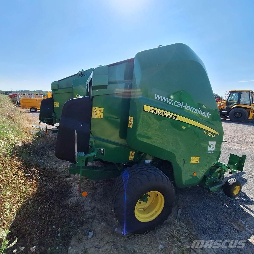 John Deere V 451 M Prese/balirke za rolo bale