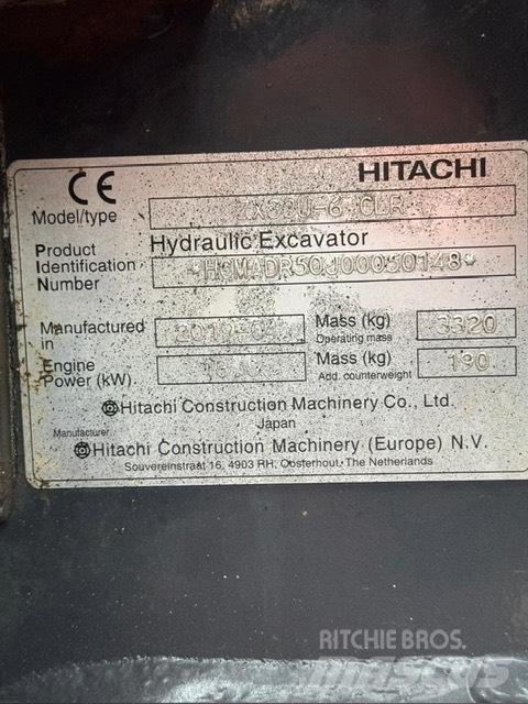 Hitachi ZX 33 U-6 Mini bageri < 7t