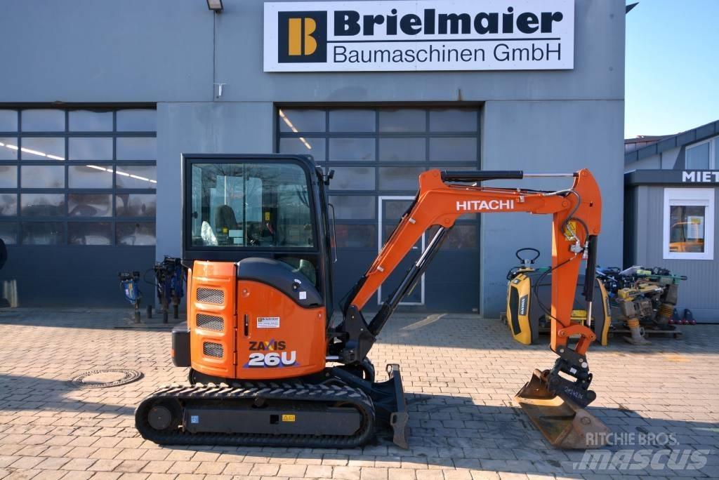 Hitachi ZX 26 U-6 Mini bageri < 7t