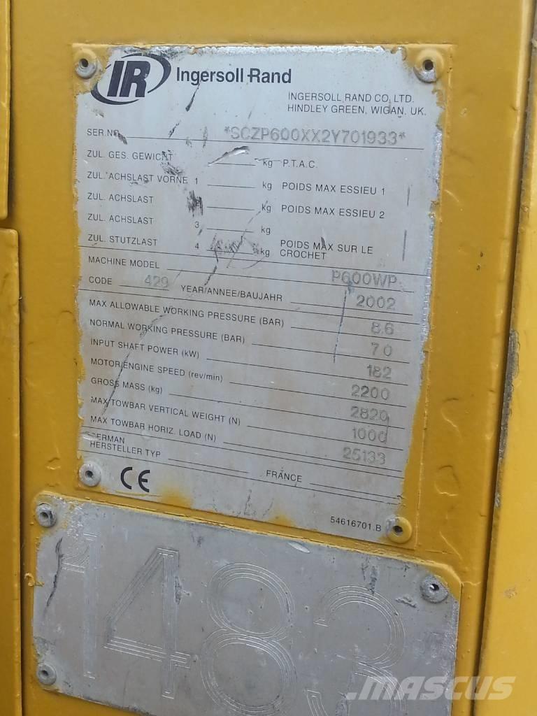 Ingersoll Rand P 600 Kompresori