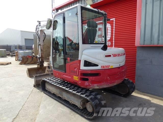 Takeuchi TB 260 Mini bageri < 7t