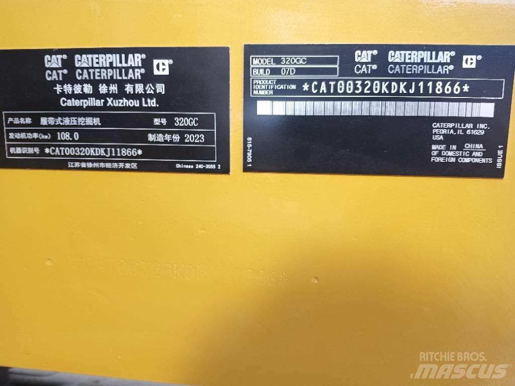 CAT 320 GC Bageri guseničari