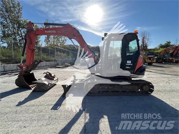 Kubota KX080-4 Bageri guseničari