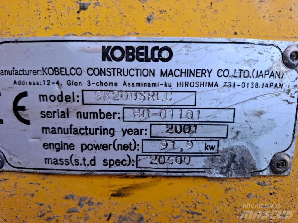 Kobelco SK200SRLC Bageri guseničari