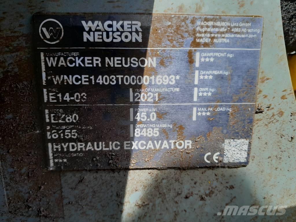 Wacker Neuson EZ 80 Bageri guseničari