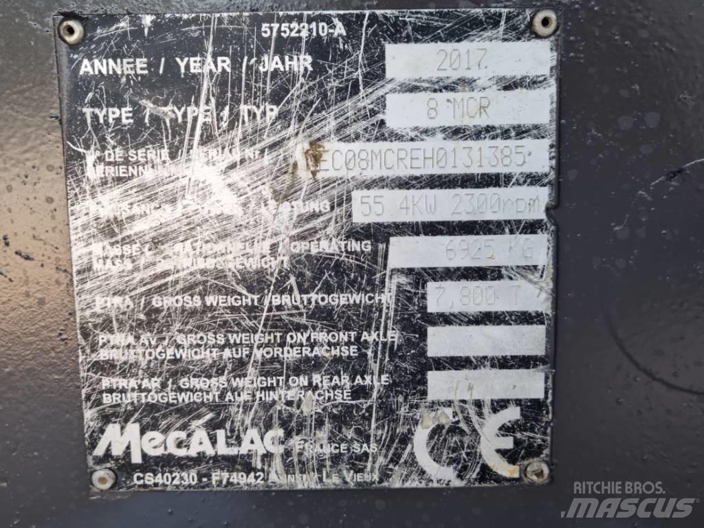 Mecalac 8 M CR Midi bageri 7t – 12t