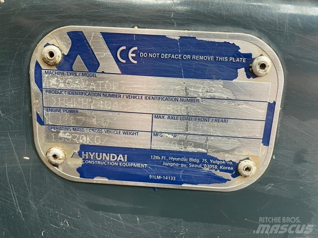 Hyundai HX145 LCR Bageri guseničari