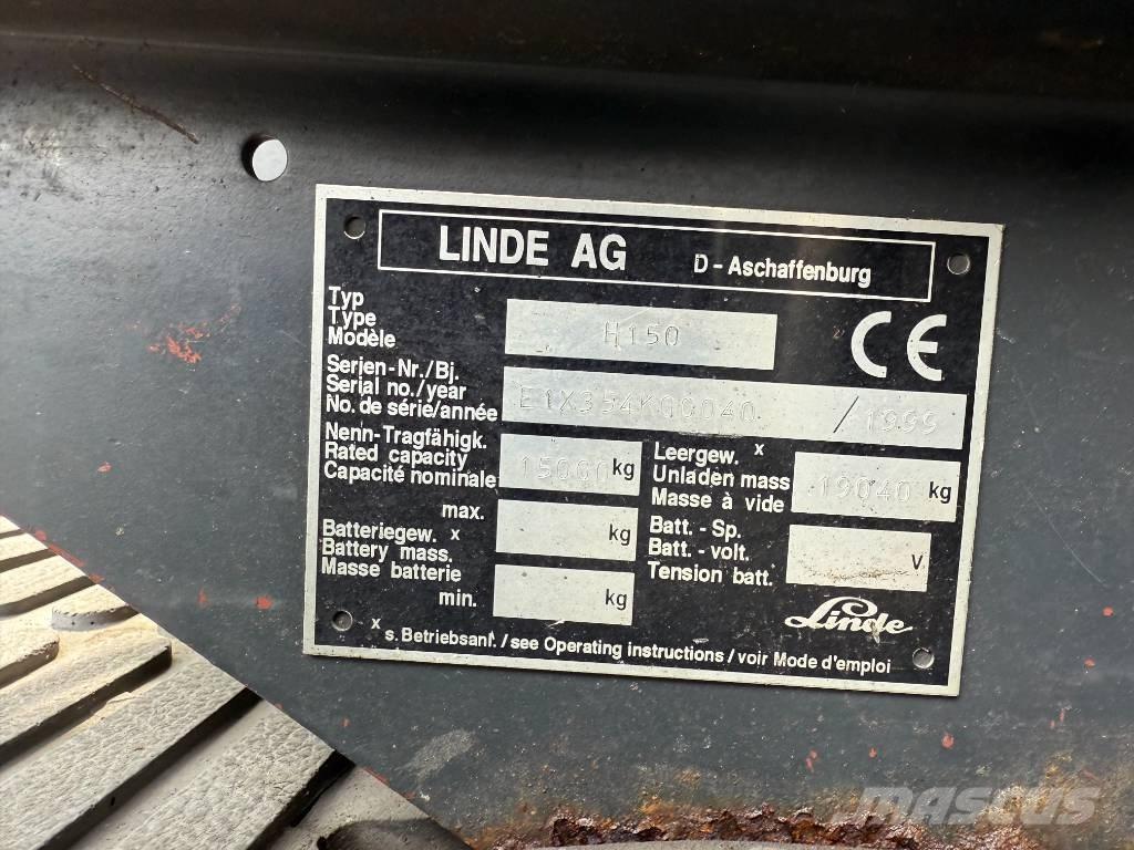 Linde H 150 D Dizelski viljuškari