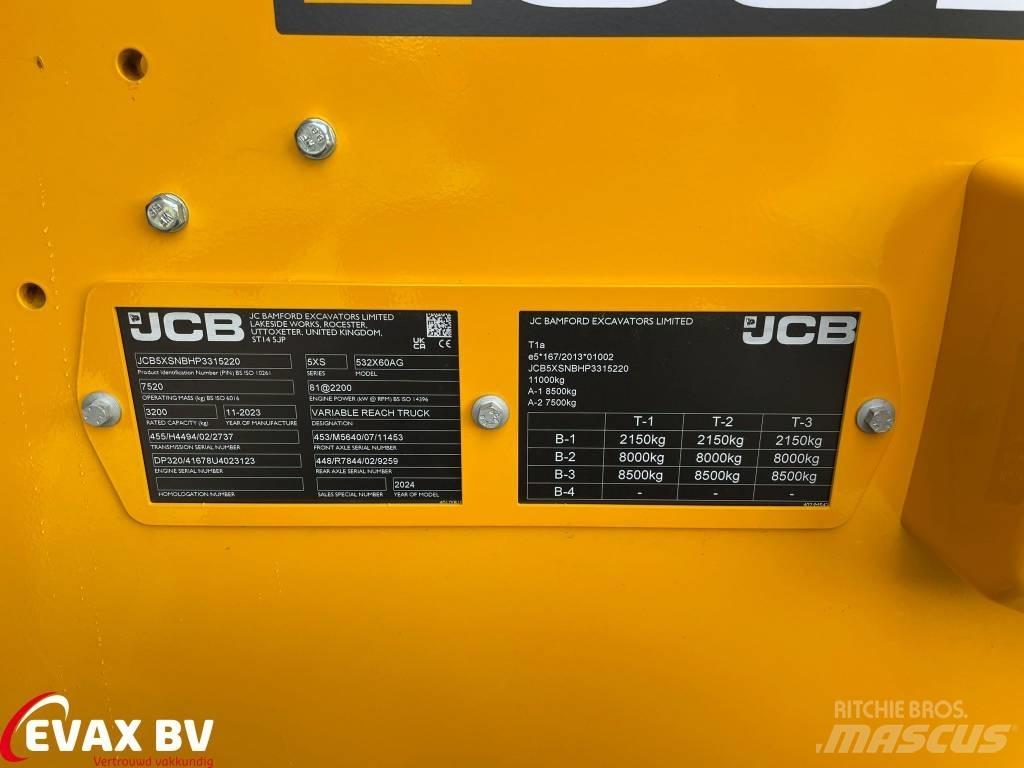 JCB 532-60 Poljoprivredni teleskopski utovarivači