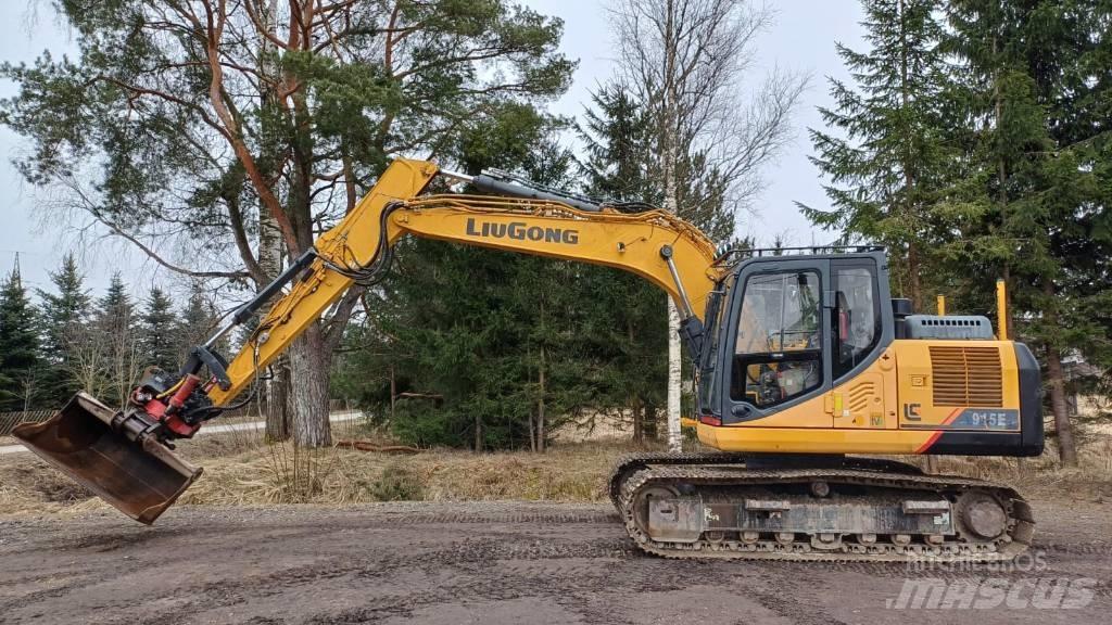 LiuGong CLG 915 E Bageri guseničari