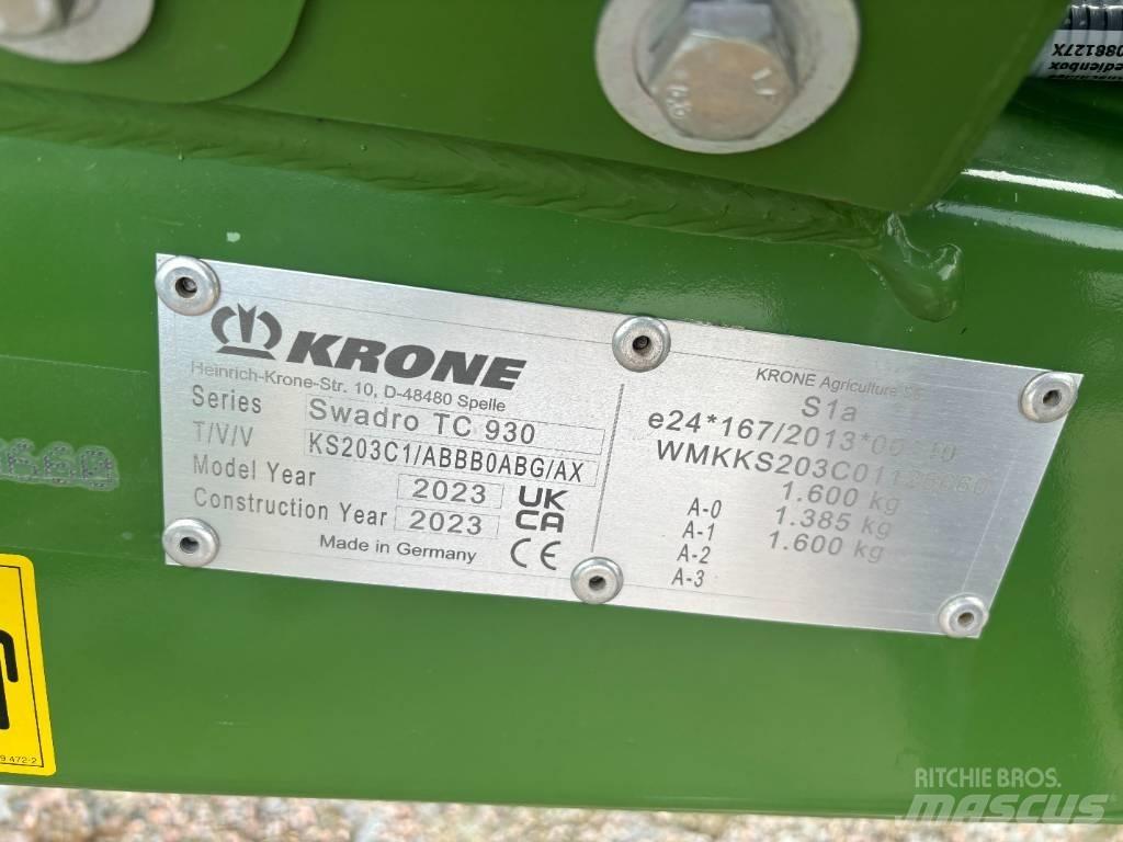 Krone Swadro TC 930 Sakupljači