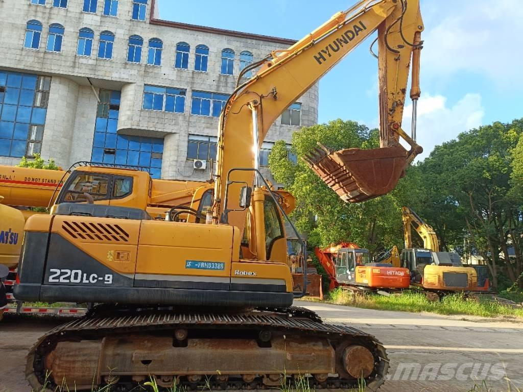 Hyundai R220LC-9 Bageri guseničari