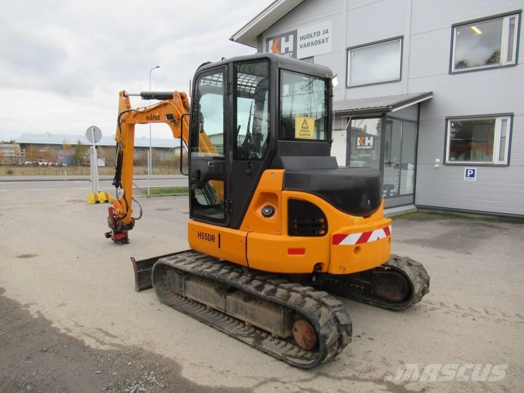 Hanix H 55 DR Mini bageri < 7t