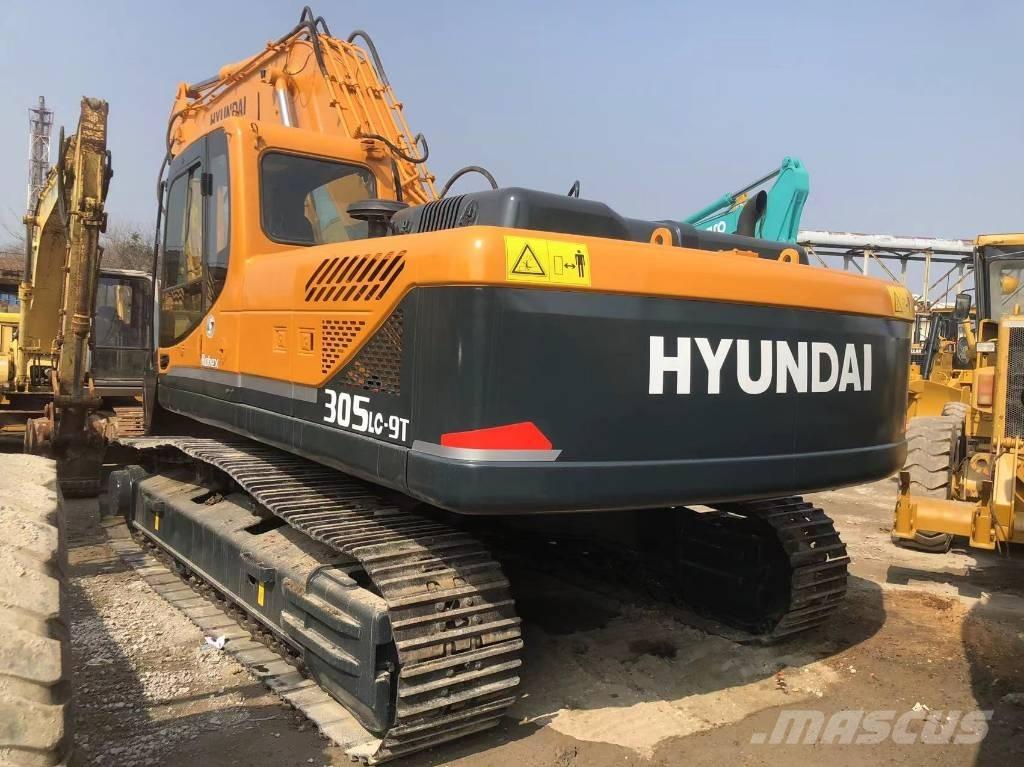 Hyundai 305 LC-9S Bageri guseničari