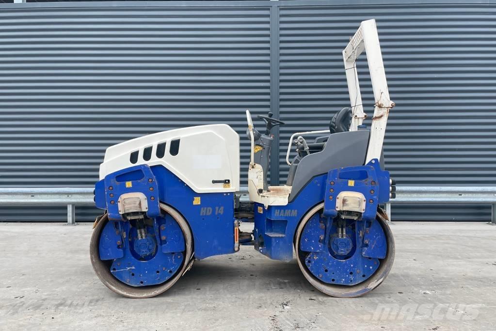 Hamm HD 14 VV Valjci sa duplim bubnjem