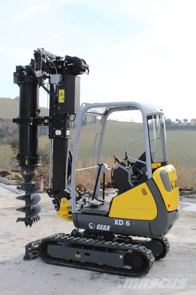  Geax XD6 Mašine za zabijanje stubova