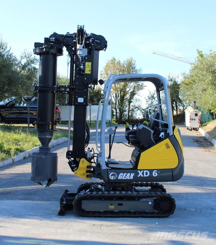  Geax XD6 Mašine za zabijanje stubova