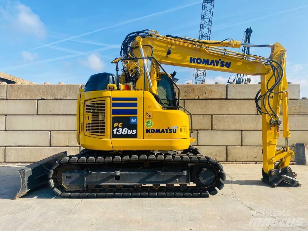 Komatsu pc138us-11eo Bageri guseničari