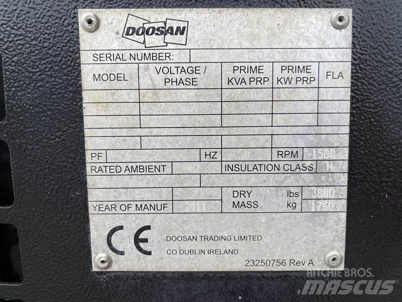 Doosan G 40 Dizel generatori
