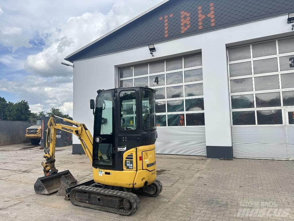 Komatsu PC 16 R-3HS Mini bageri < 7t