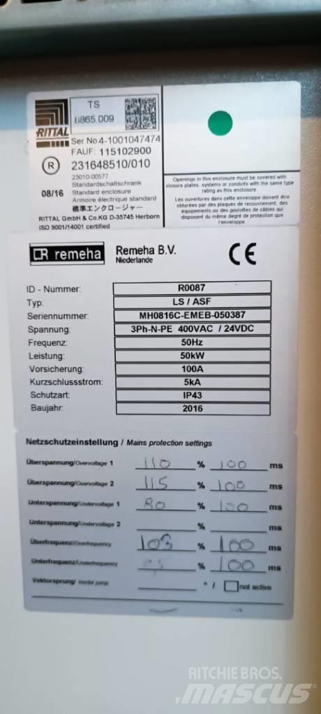  Remeha ELW 50-100 Generatori na plin