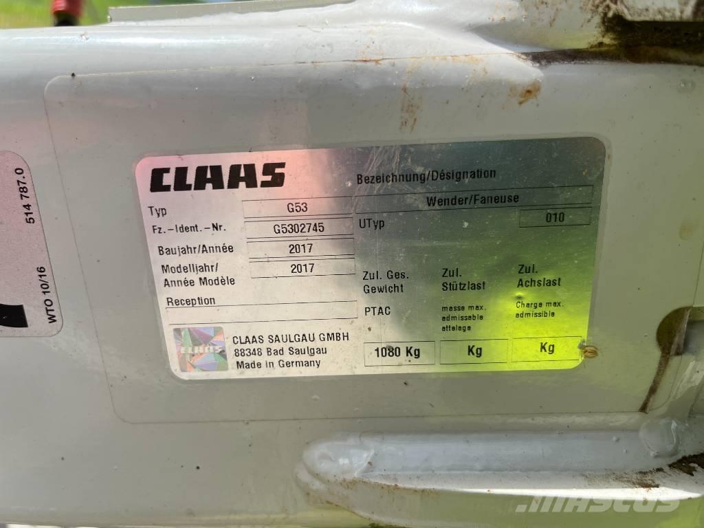 CLAAS Volto 800 Okretači i sakupljači sena