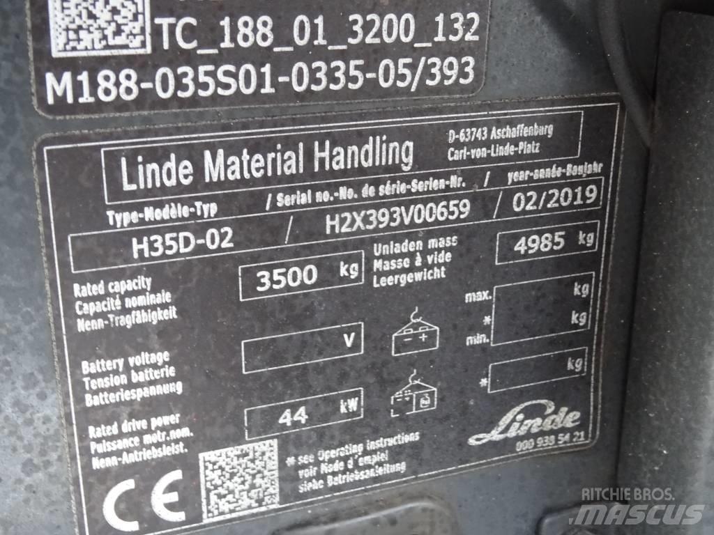Linde H35D-02 Dizelski viljuškari