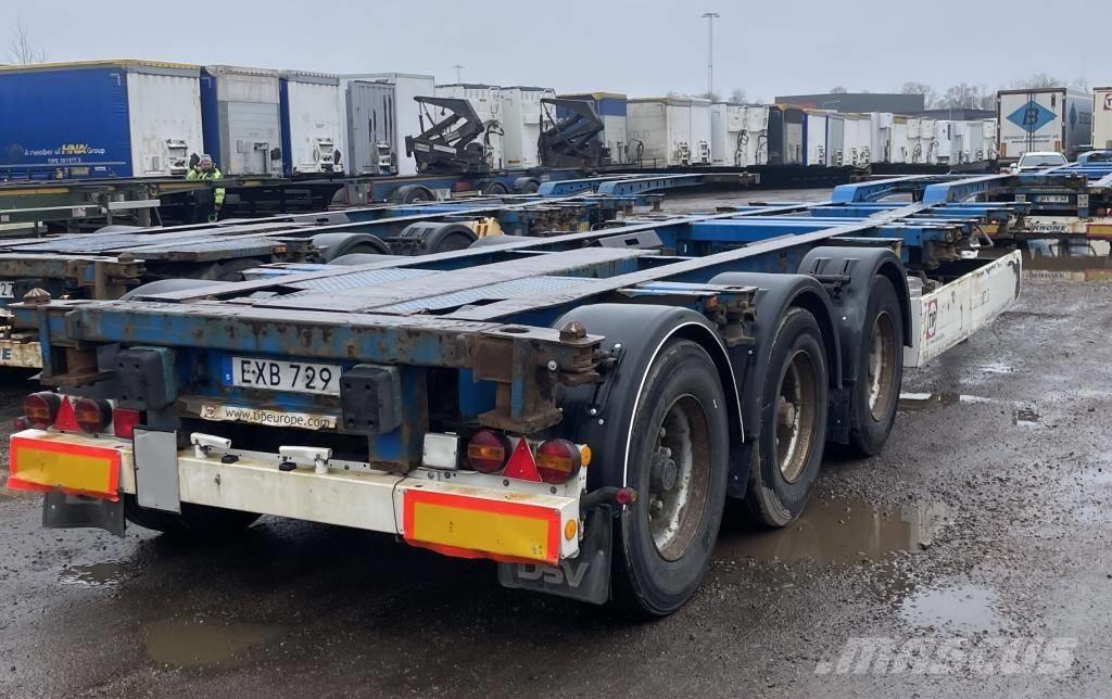 Krone Krone SDC27 Kontejnerske poluprikolice