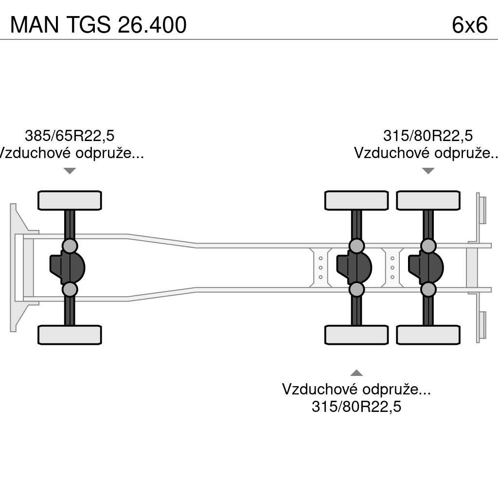 MAN TGS 26.400 Kiperi kamioni