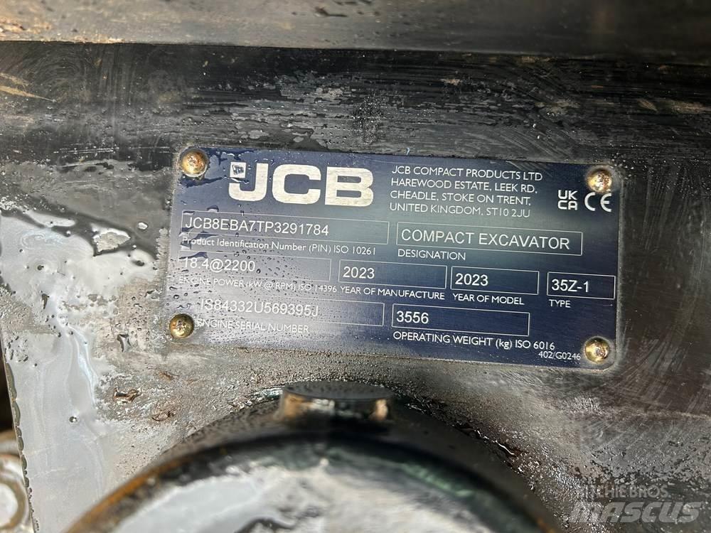 JCB 35Z-1 Mini bageri < 7t