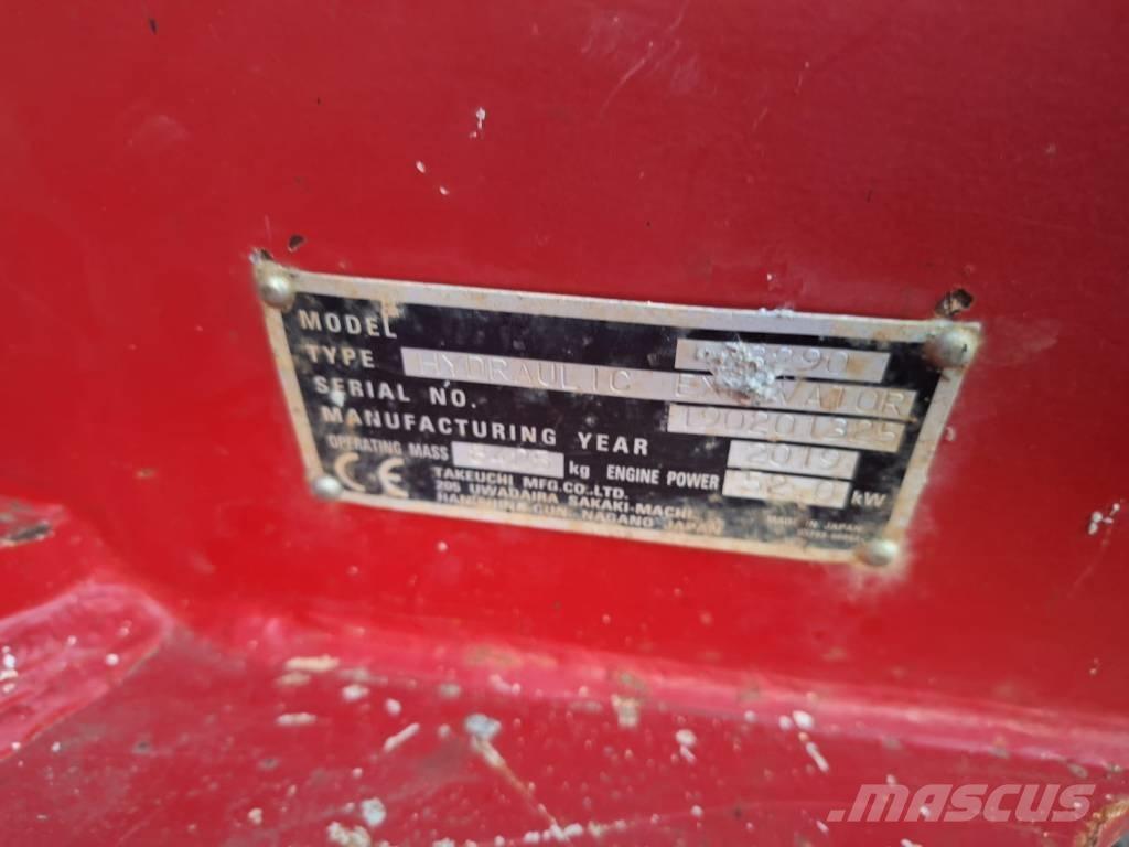 Takeuchi TB 290 Midi bageri 7t – 12t