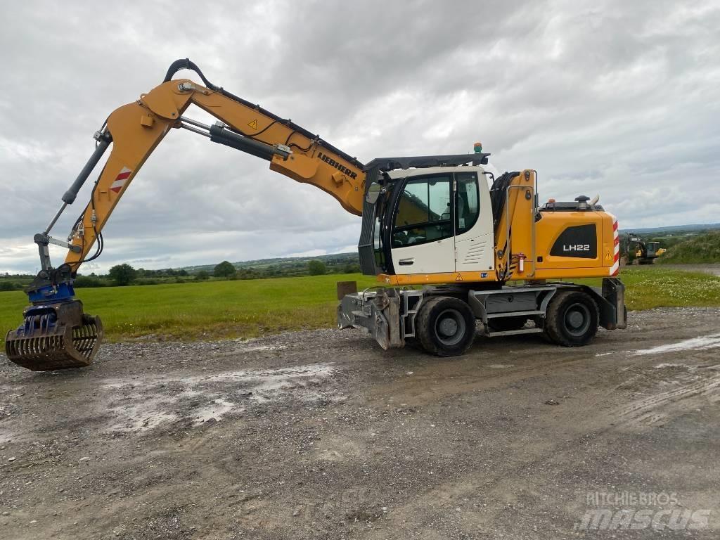 Liebherr LH 22 Bageri guseničari